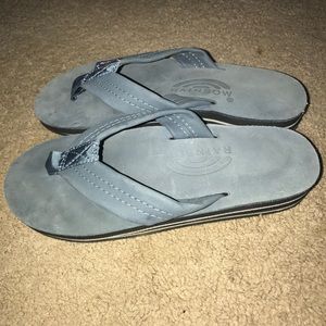 Rainbow Women flip flops